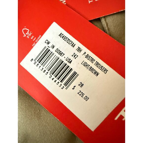 NWT Diesel High waisted P-Bistro Wide Leg Pants $225 size 28 - Picture 6 of 15